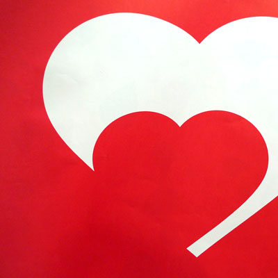 csomagolópapír - with love csomagolópapír - with love